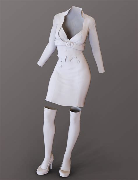 manic monday outfit for genesis 3 female s daz 3d