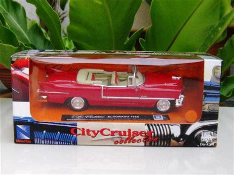 New Ray 1 43 Diecast Model Car Cadillac Eldorado 1955 Red