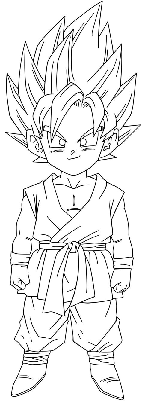 goku ssj coloring pages coloring home