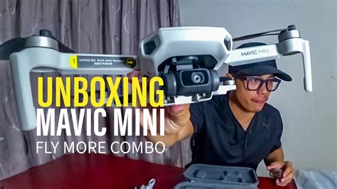dji mavic mini fly  combo  time drone owner unboxing youtube