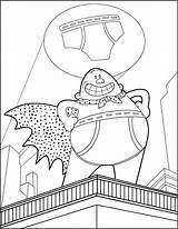 Captain Coloring Pages Underpants Kids Bestcoloringpagesforkids sketch template