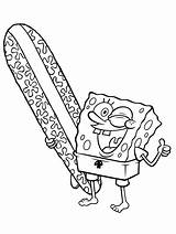 Spongebob Squarepants Surfboard sketch template