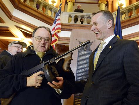 John Dillinger Gangs Gun Returns To Indiana Indiana Gun Owners Gun