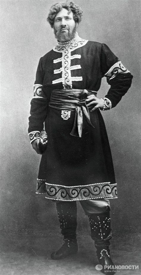 Feodor Chaliapin A Russian Opera Singer As Prince Galitsky In Prince