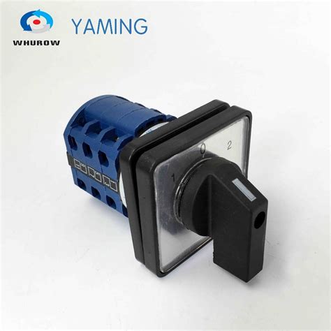 manufacturer high voltage change  switch  position  phase selector switch   cam