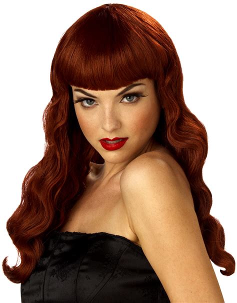 pin up girl rouge perruque perruque glamour ladies perruque 28 12 2019
