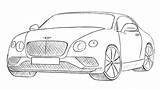 Bentley Draw Coloring Pages Drawing Cars Bmw Drawingforall Bugatti sketch template