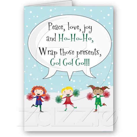 funny christmas holiday card zazzlecom greeting card design