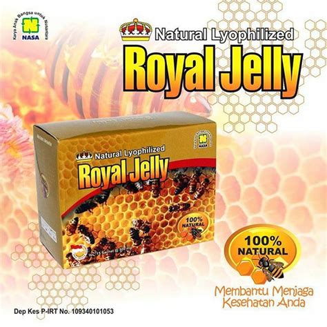 natural royal jelly suplemen kesehatan  kesuburan prima nasa