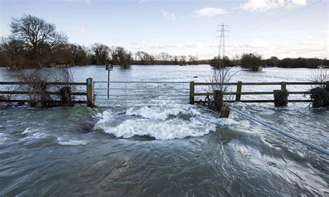 water firms ride  floods business  guardian