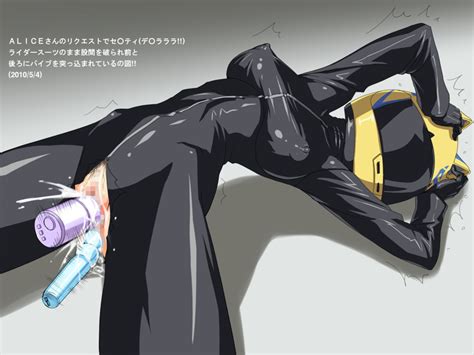 rule 34 anal arched back breasts celty sturluson censored durarara large breasts latex