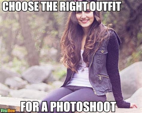 Choose Clothing That Looks Best In Pictures Visihow