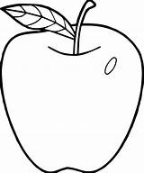 Apple sketch template
