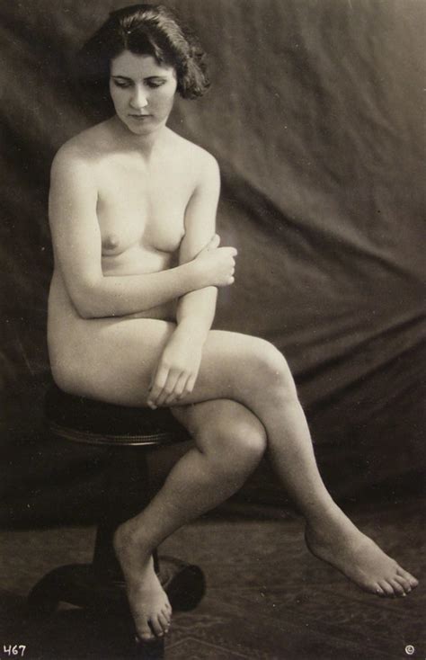 vintage nude figure drawing models