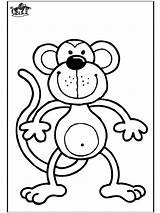 Monkey Aap Kleurplaat Kleurplaten Mono Dierentuin Affe Singe Scimmia Chango Coloriages Colorie Jetztmalen Malvorlagen Nukleuren Malebog Zoológico Malesider Pinta Monito sketch template
