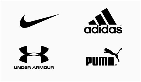 black  white famous logos