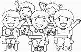 Holding Hands Coloring Kids Getcolorings Children Line Drawing sketch template