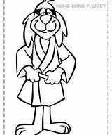 Pages Coloring Cartoons Hong Kong 80s Phooey Cartoon Printable Colouring Template Mario Acoloringbook Wombles Characters sketch template