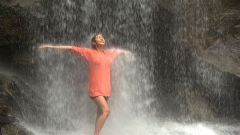 after school s uee sexy dances under the waterfall daily