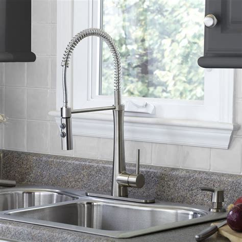 giagni fresco stainless steel  handle pull  kitchen faucet