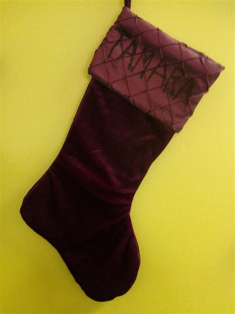 a stocking for tamara stockings christmas stockings holiday decor