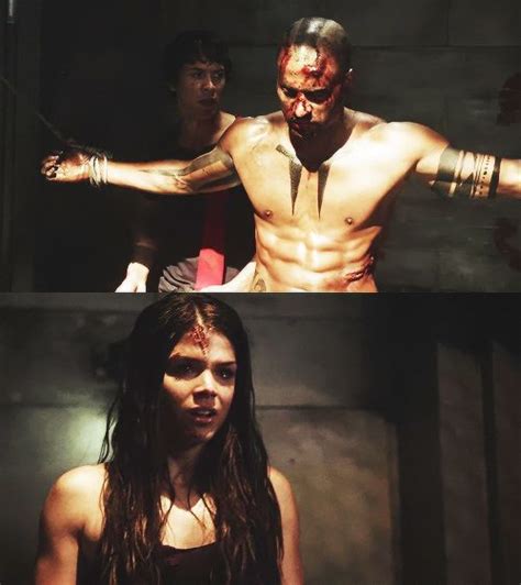 The 100 Lincoln And Octavia Blake 1 7 Cw Pinterest