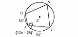 Inscribed Quadrilaterals sketch template