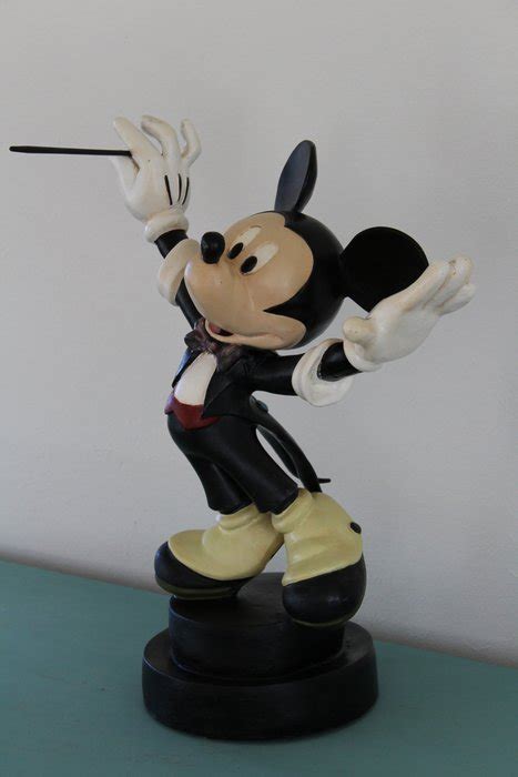 disney figure mickey mouse  conductor symphony hour collection  cm catawiki