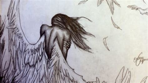 Fallen Angel Drawing At Getdrawings Free Download