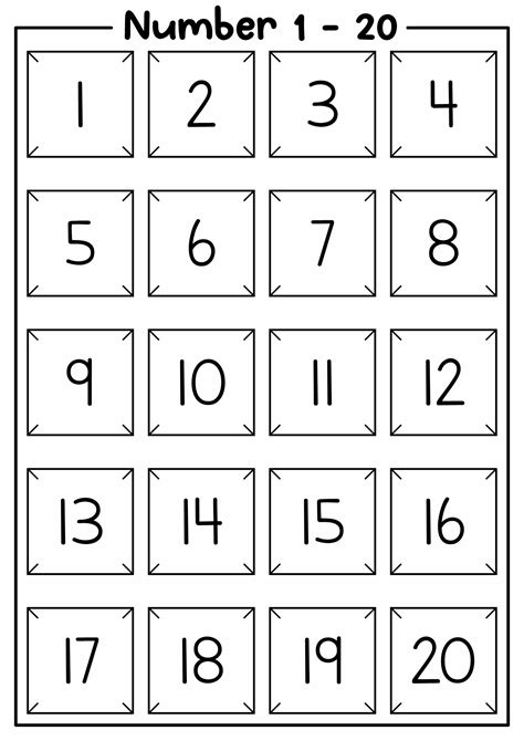 numbers printables      hands  amazing