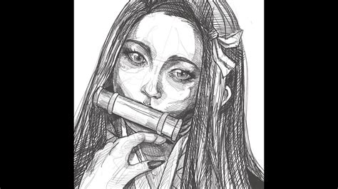 Nezuko Fan Art Kimetsu No Yaiba Youtube