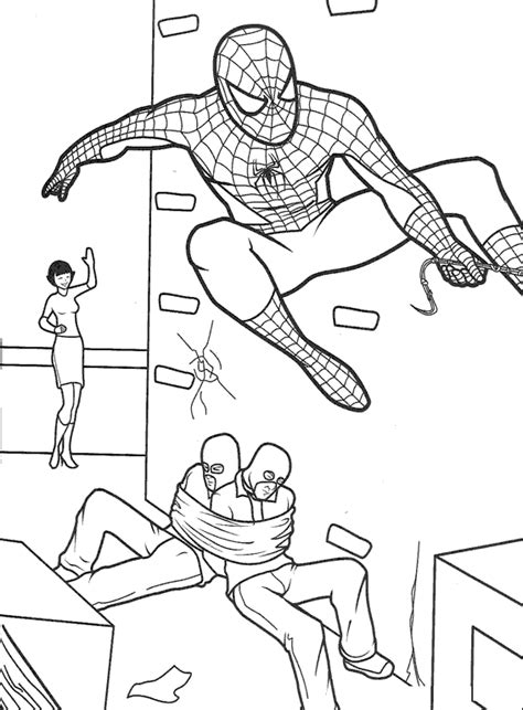 spiderman coloring book   svg cut file