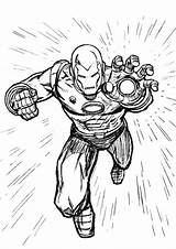 Coloring Pages Ironman Printable Print Get sketch template