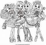 Ever After High Pages Coloring Kitty Cheshire Getcolorings sketch template