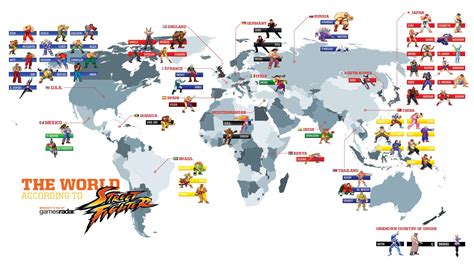street fighter world map world map