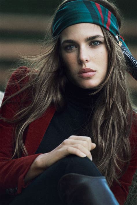 first look charlotte casiraghi is the new face of gucci