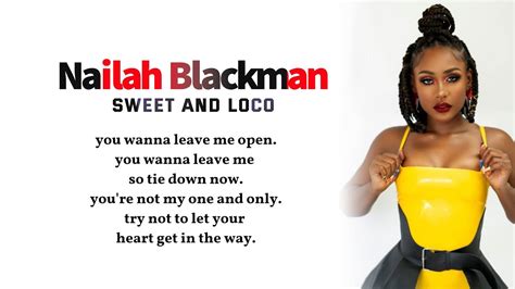 Nailah Blackman Sweet And Loco 2020 Soca Lyrics Youtube