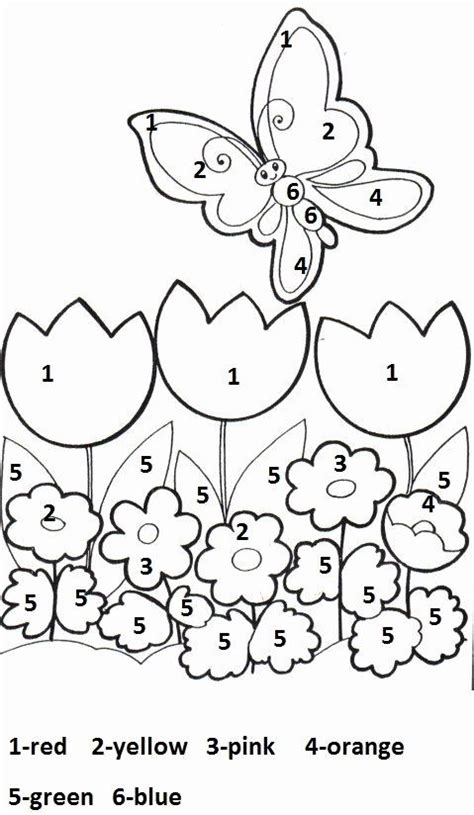 spring coloring page  preschool   quality file