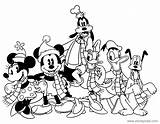 Miki Myszka Przyjaciele Kolorowanka Kolorowanki Druku Disneyclips Drukowanka Mickeymouse Pokoloruj sketch template