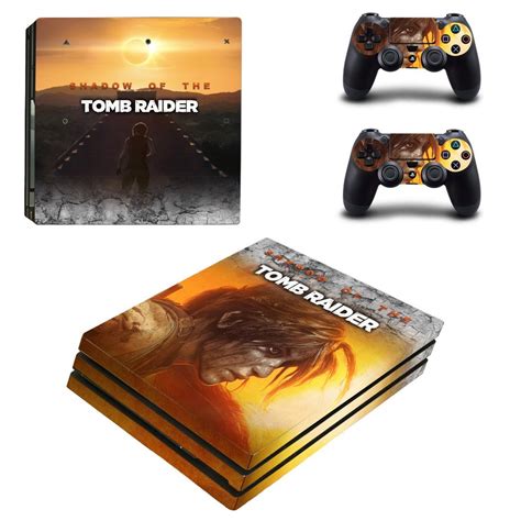 Shadow Of The Tomb Raider Decal Skin Sticker For Ps4 Pro