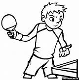 Tennis Table Coloring Cartoon Pages Pong Ping Sports Clipart Play Color Printable Cliparts 2010 Sport Gif Clip Game Clipartbest Print sketch template