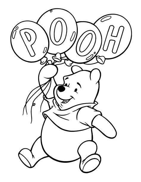 dibujos de winnie el pooh  colorear  imprimir dibujos colorearcom
