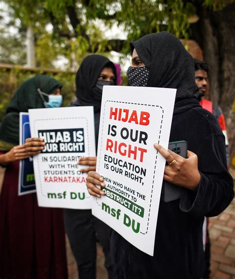 they are punishing us for following islam why india s school hijab