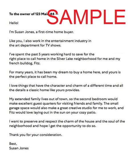 sample letter  clean  property collection letter template