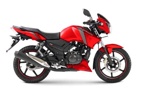 tvs apache rtr 160 rtr 180 get new syrah matte red colour for festive