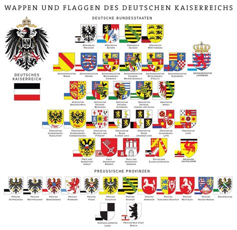 coats  arms   modern german states created   fan