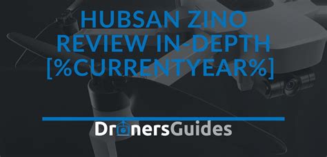 hubsan zino review  depth