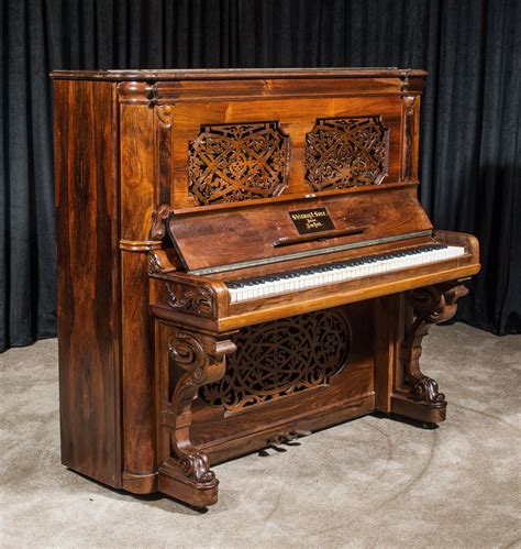 exquisite steinway sons victorian upright piano upright piano