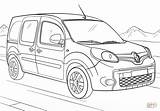 Kangoo Voiture Kolorowanki Kolorowanka 4l Colorier Twingo Druku sketch template