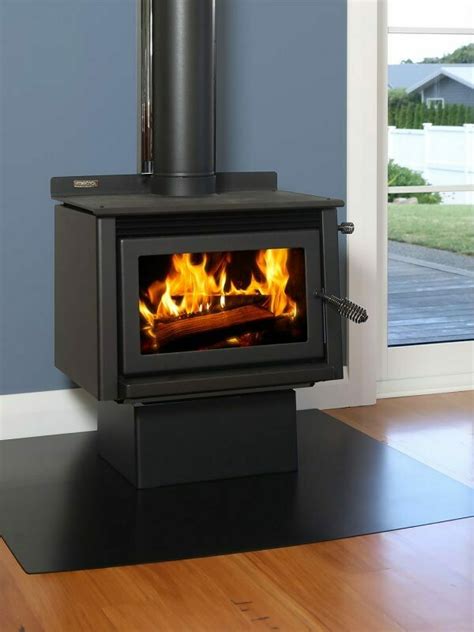 metro wee rad wood burner package pedestal